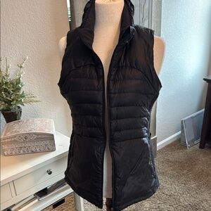 Women's Black Puffer Vest